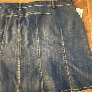 Jean skirt size 26w